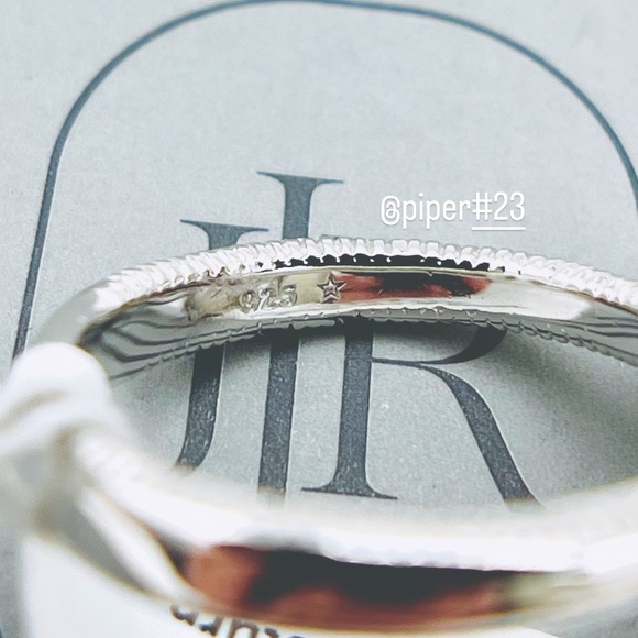 NWT Judith Ripka Jardin Flower MOP and Diamond Ring 8 - Picture 11 of 16